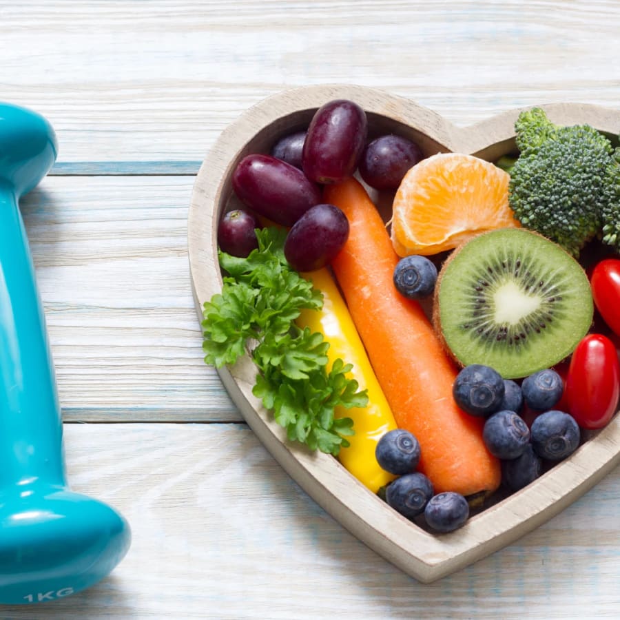 Plato saludable de Comunidad